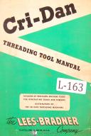 Lees-Bradner-Bullard-Lees Bradner 7A & 7HD, Gear Hobber, Maintenance Manual 1960-7A-7HD-04